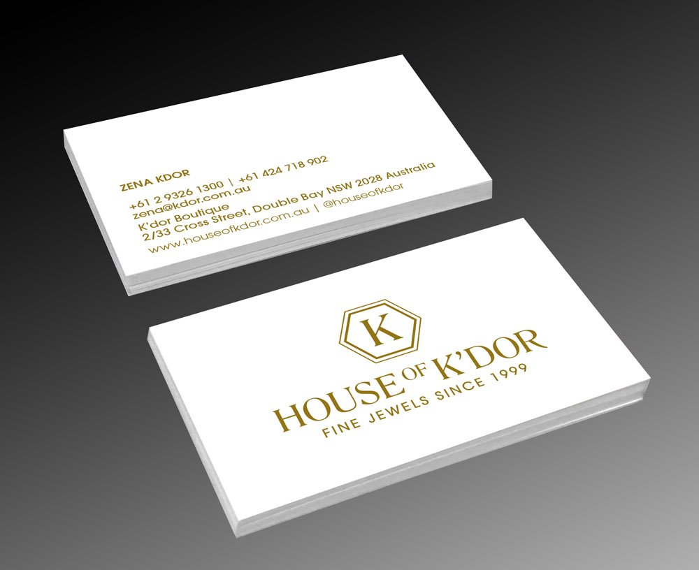 House of Kdor business card