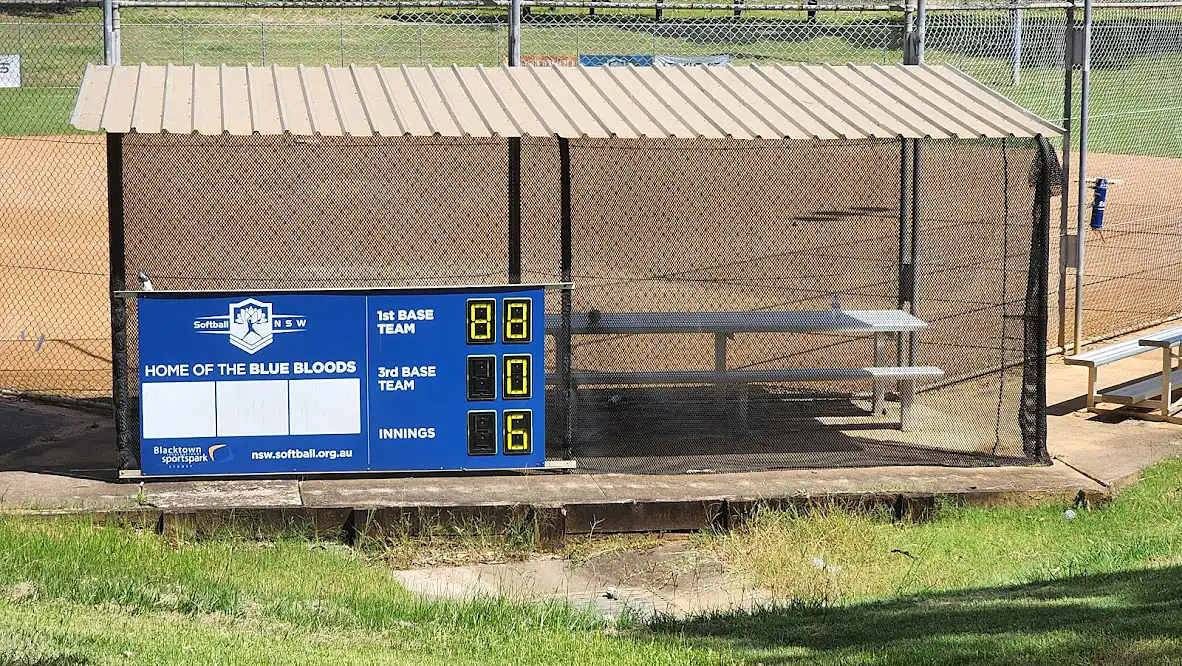 Softball NSW Scoreboard Ssignage