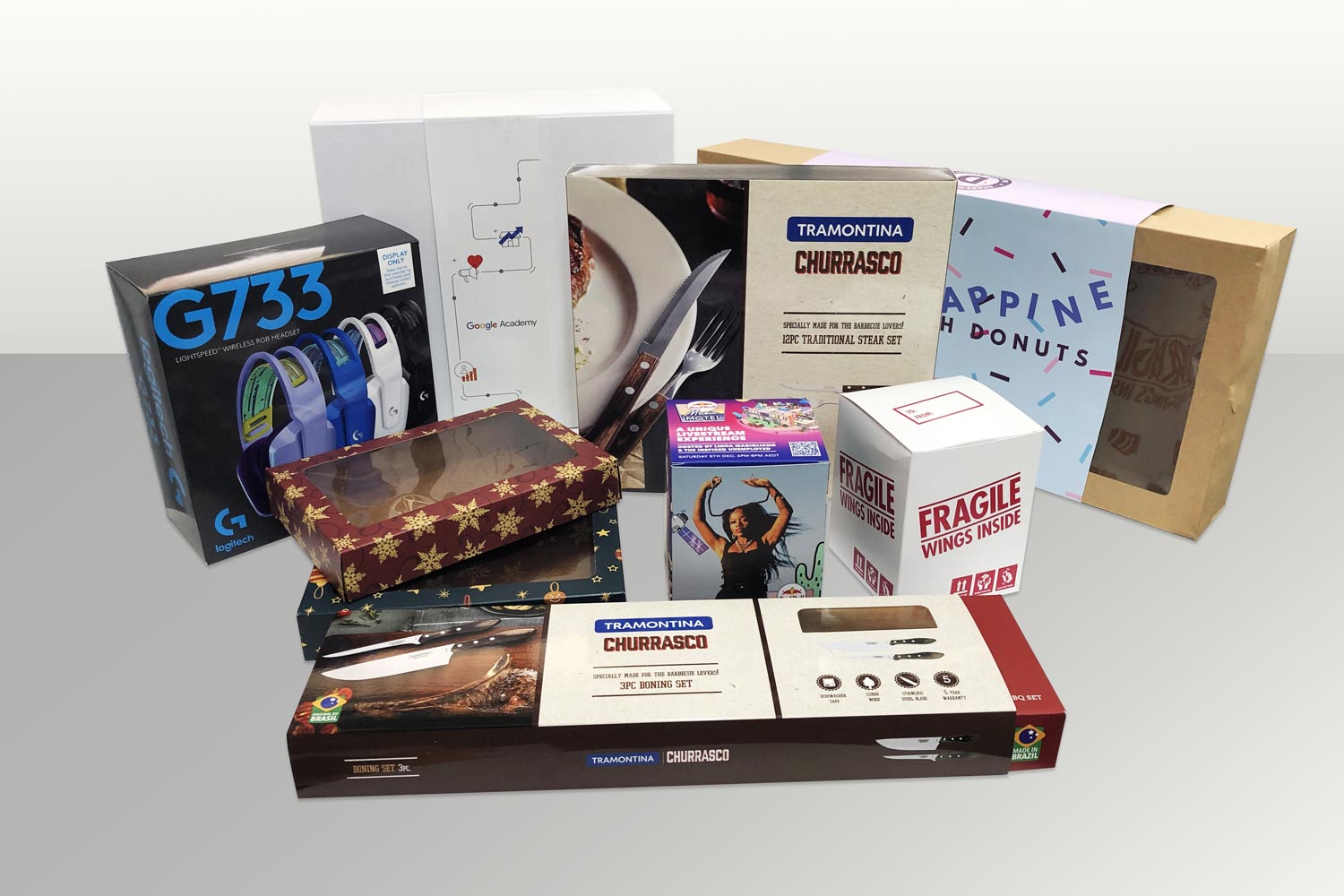 Imagination Graphics Packages and boxes