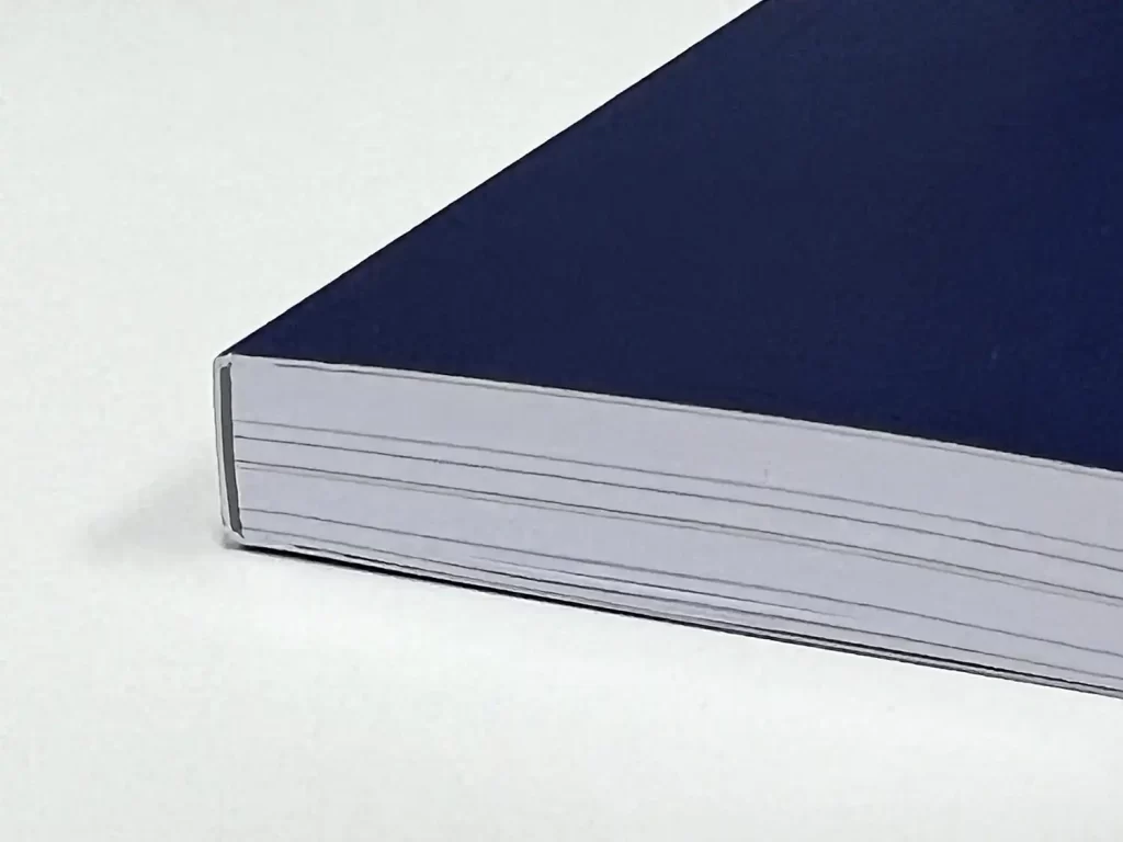 Spine of a perfect Binding/bound book