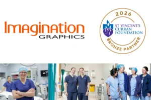 Imagination Graphics Receives Bronze Partnership Accreditation with St Vincent’s Curran Foundation